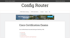 Desktop Screenshot of configrouter.com